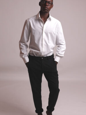 Mod.17 Camicia slim fit collo italiano