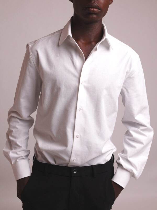 Mod.010_Camicia uomo slim fit collo italiano - immagine 3