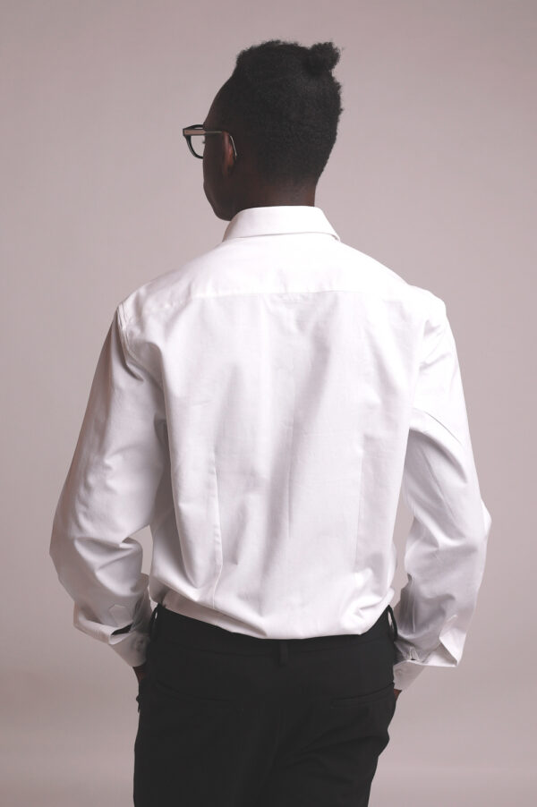 Mod.010_Camicia uomo slim fit collo italiano - immagine 4
