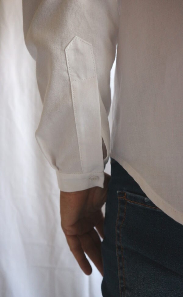Mod.012_Camicia collo alla coreana uomo - immagine 4