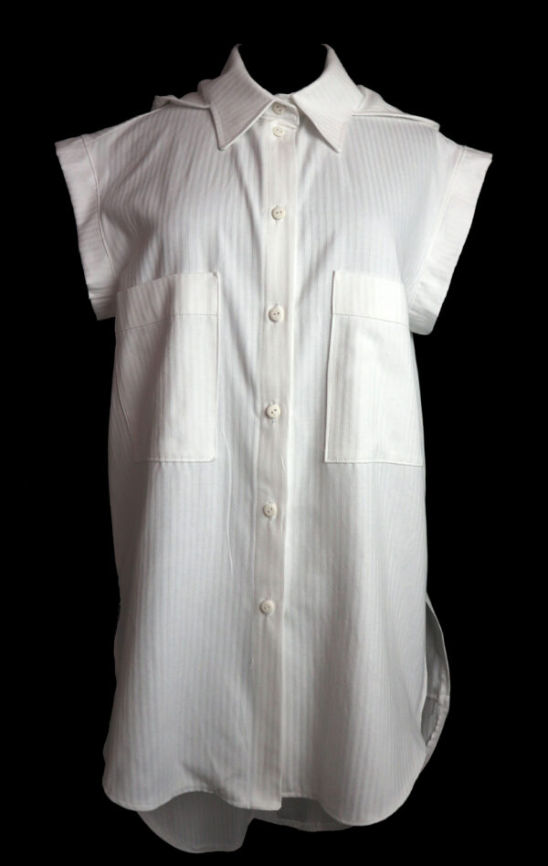 Mod.029_ Camicia Hooded sleevless - immagine 4