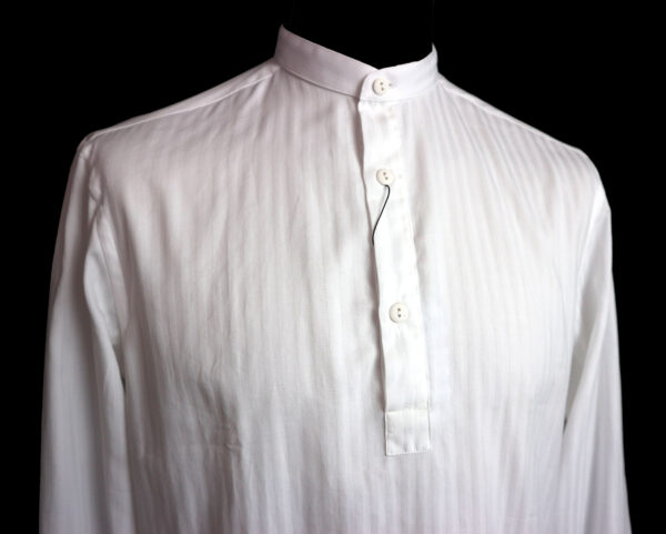 Mod.025_ Camicia colletto coreana polo - immagine 3