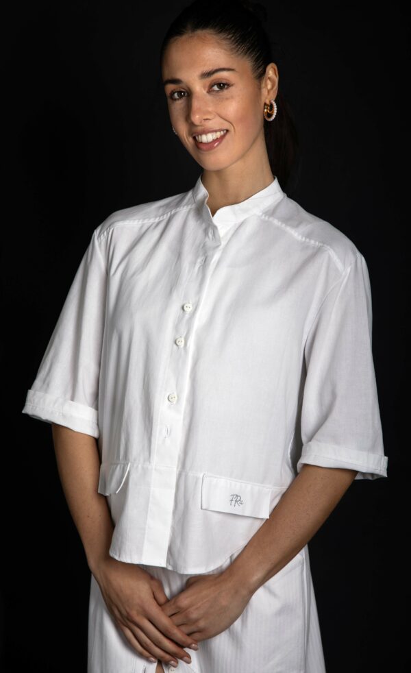 Mod.022_Camicia casacca coreana pieghe - immagine 2
