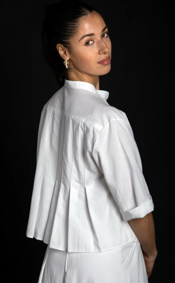 Mod.022_Camicia casacca coreana pieghe - immagine 5