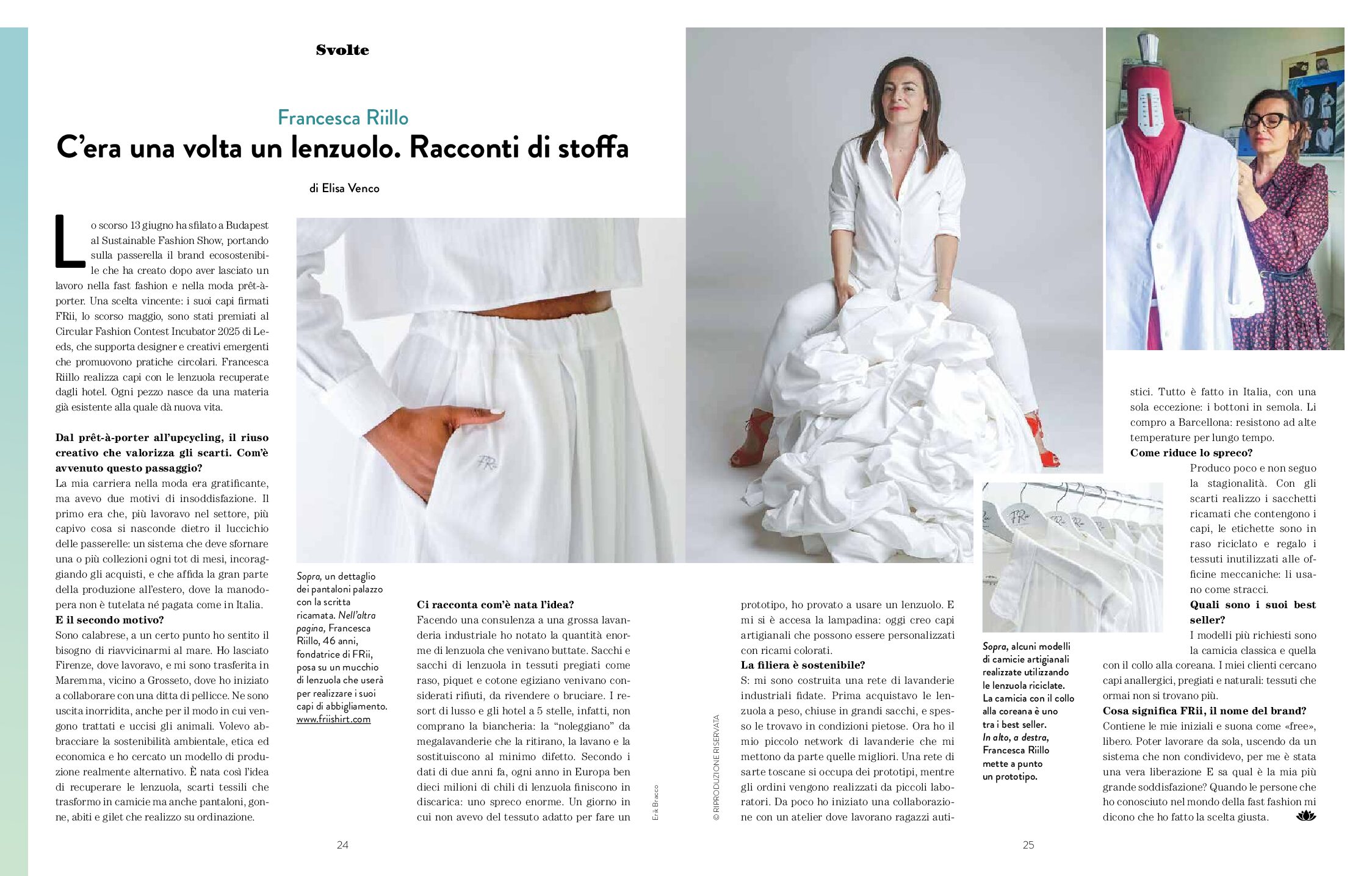 Francesca Riillo racconta FRii su Natural Style.